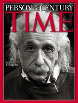 Einstein on the cover of TIME as Person of the Century.