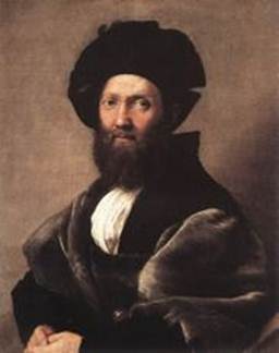 Portrait of Baldassare Castiglione.